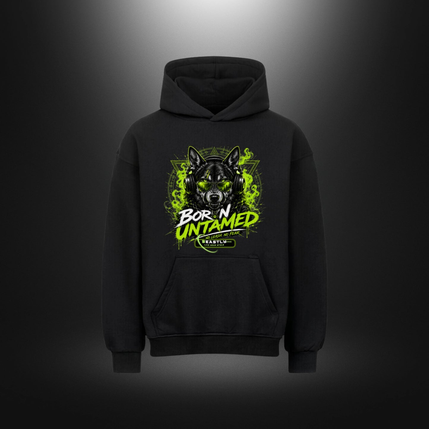 VACANCY Oversized Hoodie - BeastlyChic Marke DOGS UNTAMED