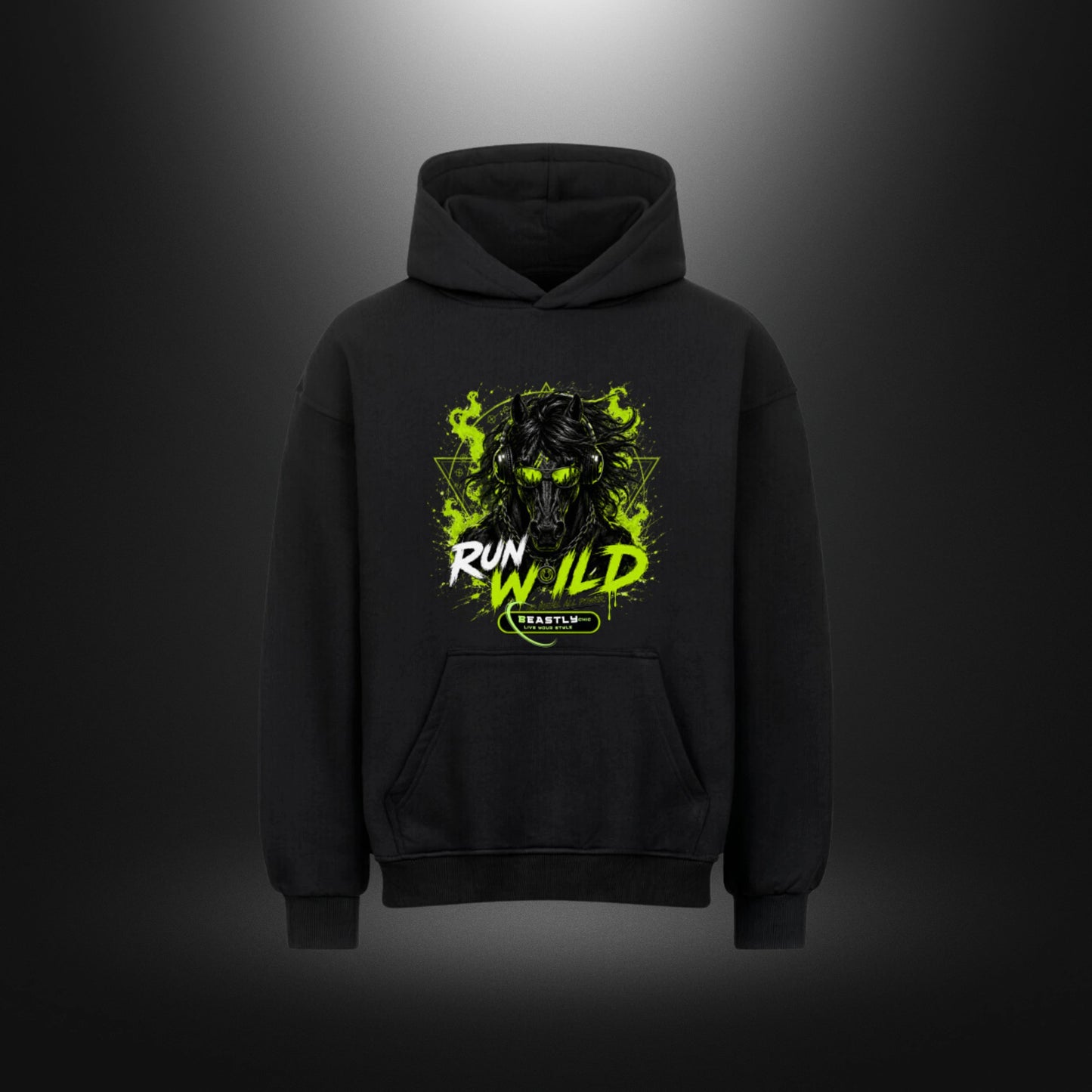VACANCY Oversized Hoodie - BeastlyChic Marke HORSES UNTAMED