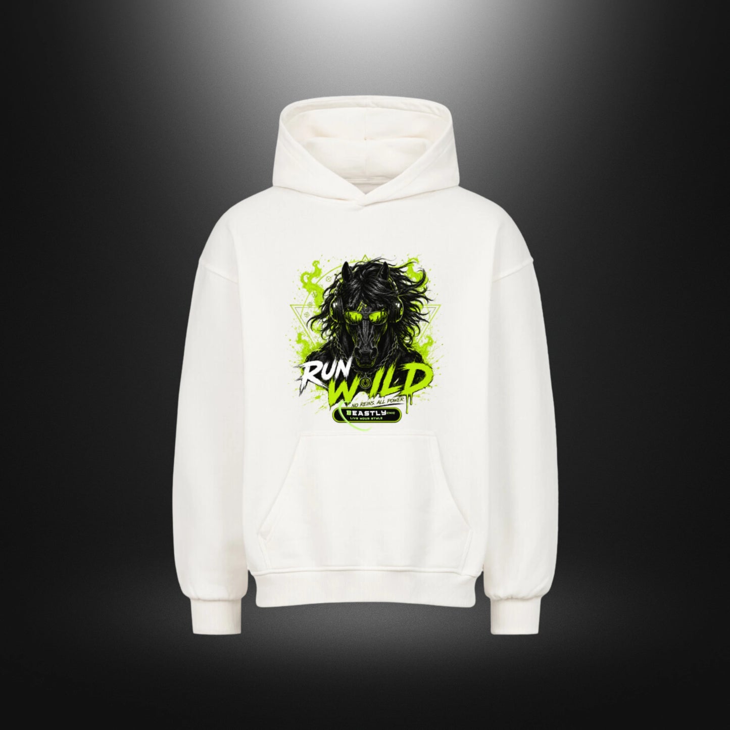 VACANCY Oversized Hoodie - BeastlyChic Marke HORSES UNTAMED