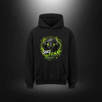 VACANCY Oversized Hoodie - BeastlyChic Marke REPTILES UNTAMED