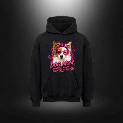Oversized Hoodie für Dog Moms – DOG MOM Border