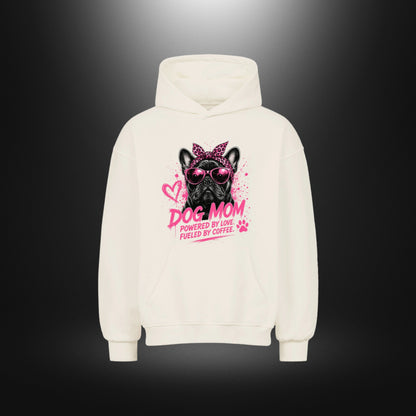 VACANCY Oversized Hoodie - DOG MOM Bull Dog