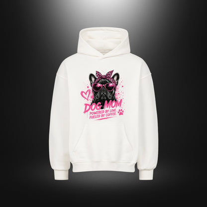 VACANCY Oversized Hoodie - DOG MOM Bull Dog