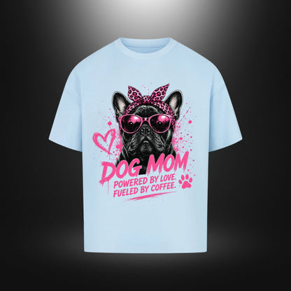 VACANCY Oversized Shirt - DOG MOM Bull Dog