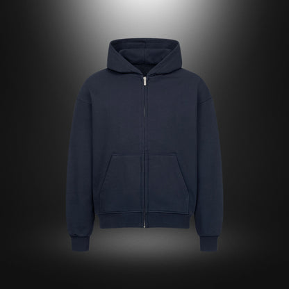 VACANCY Oversized Zipper Hoodie - So begrüßt dich nur dein Pferd Ohne Worte doch viel Wert