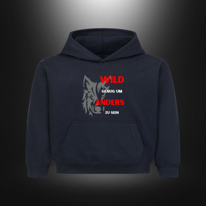 Classic Hoodie Kids - WILD GENUG UM ANDERS ZU SEIN