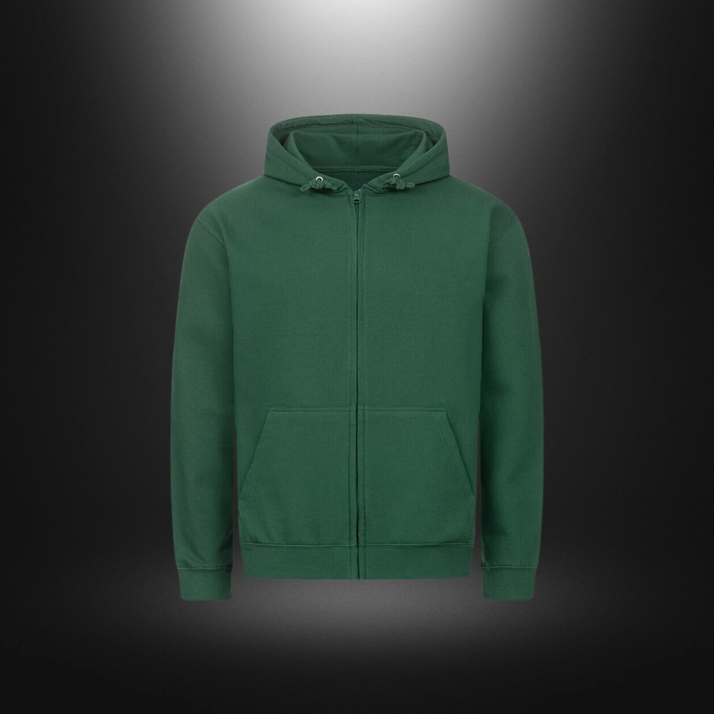 Classic Zipper Hoodie Unisex - ICH GEH GASSI & WER FÜHRT DICH AUS ?