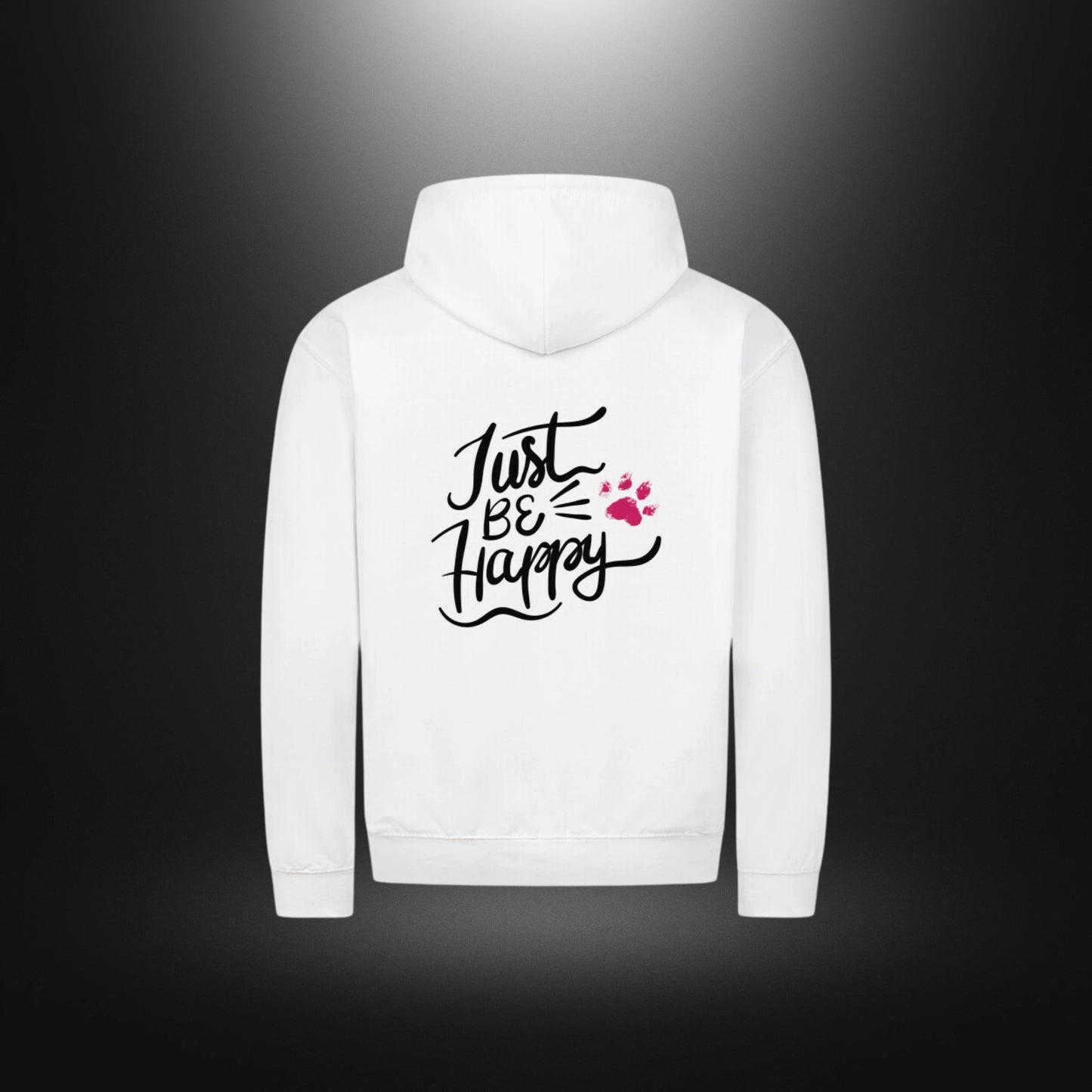 Classic Zipper Hoodie Unisex - Just BE Happy