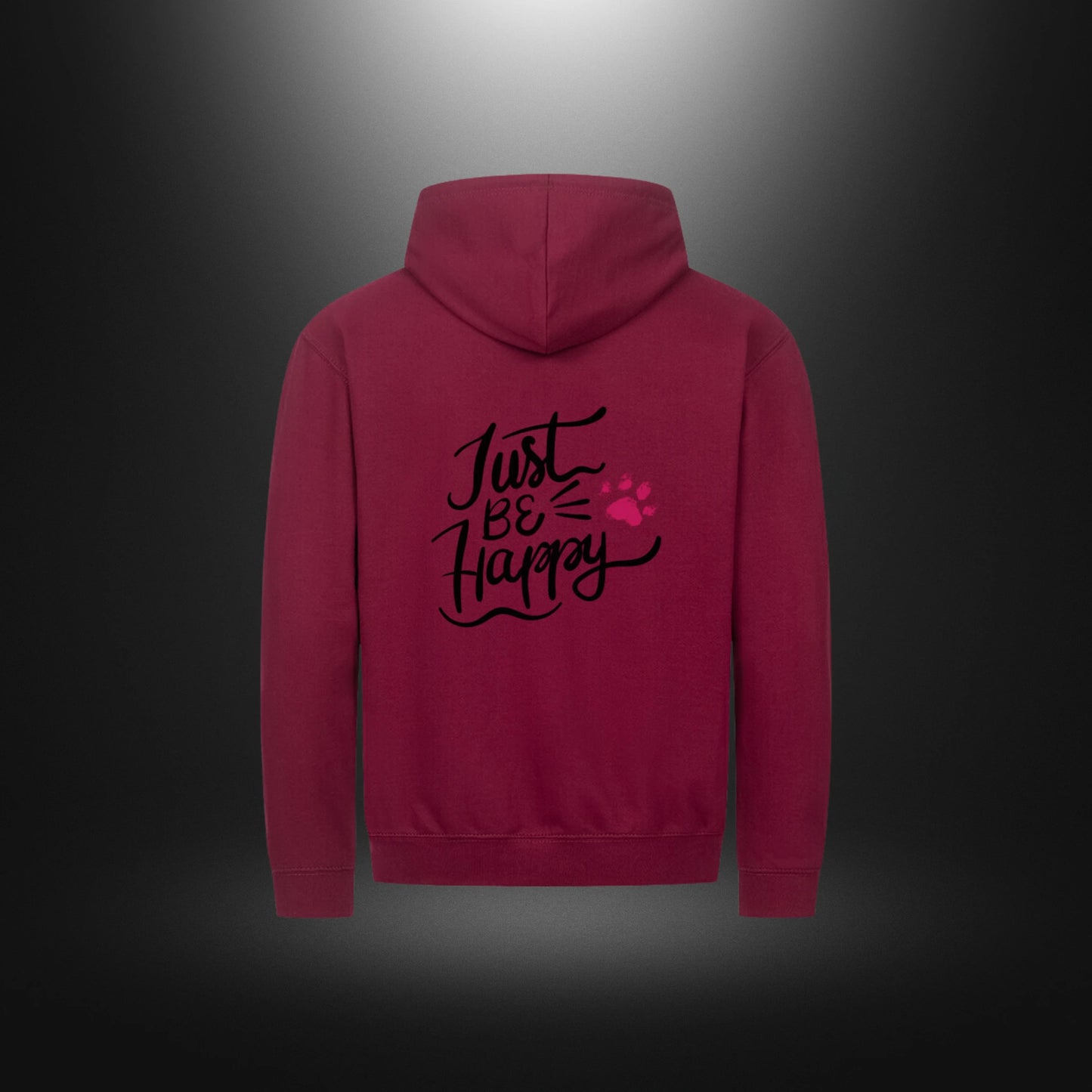 Classic Zipper Hoodie Unisex - Just BE Happy
