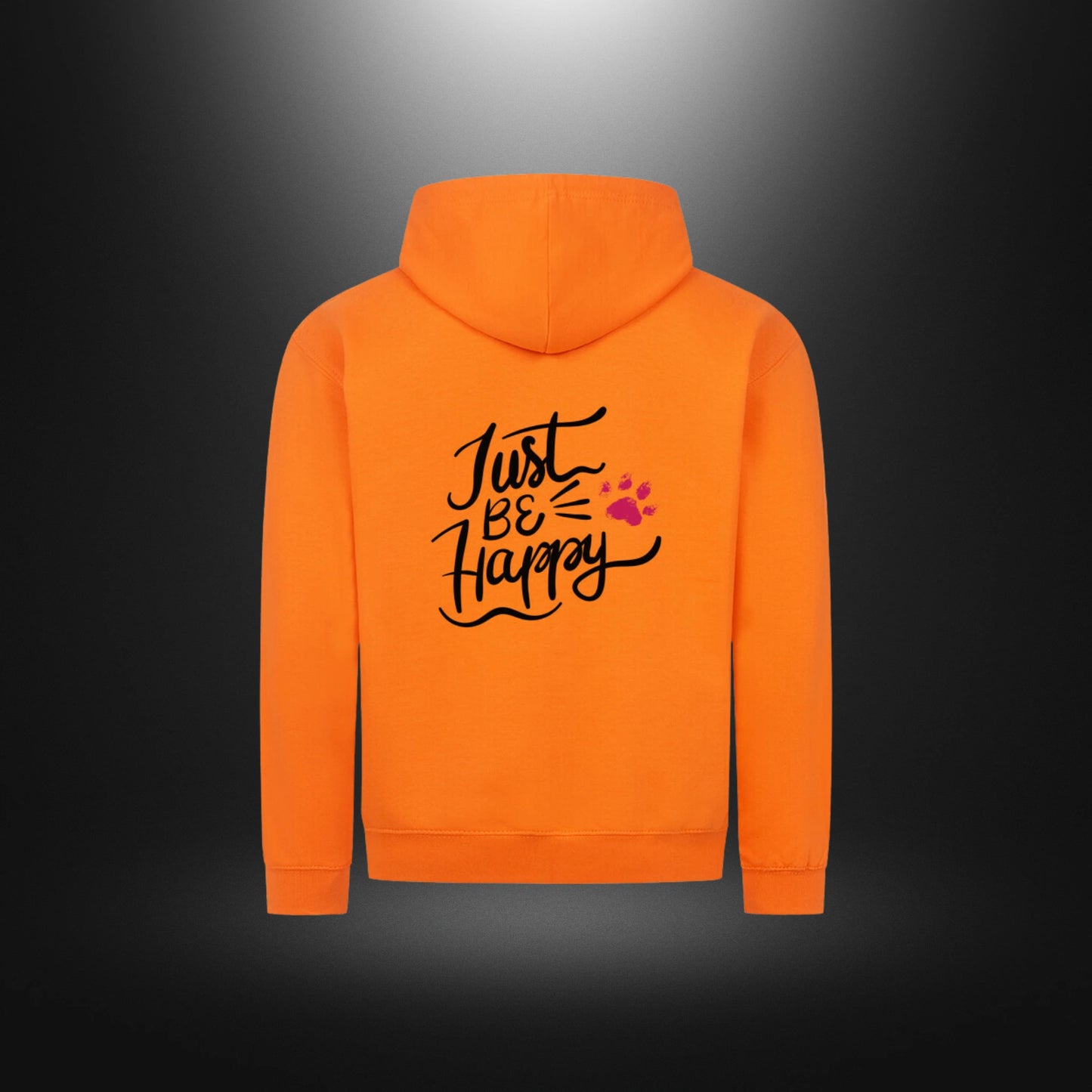 Classic Zipper Hoodie Unisex - Just BE Happy