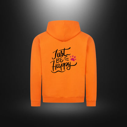 Classic Zipper Hoodie Unisex - Just BE Happy
