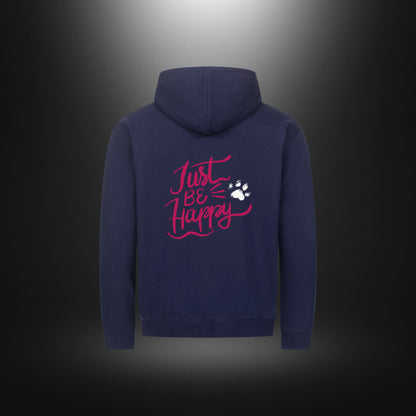 Classic Zipper Hoodie Unisex - Just BE Happy