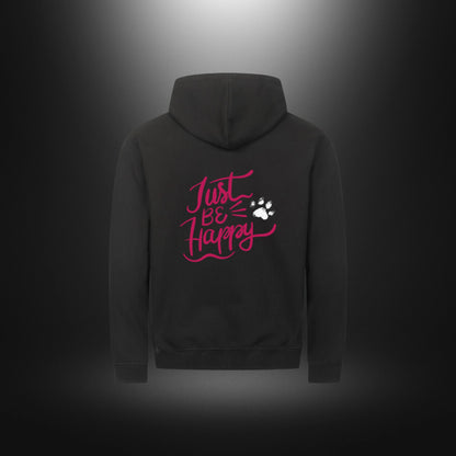 Classic Zipper Hoodie Unisex - Just BE Happy