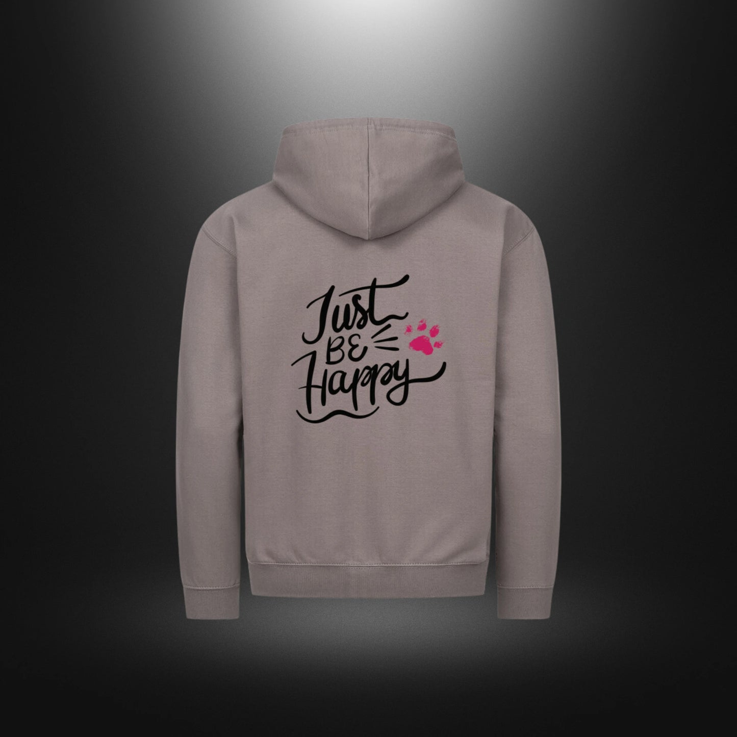 Classic Zipper Hoodie Unisex - Just BE Happy