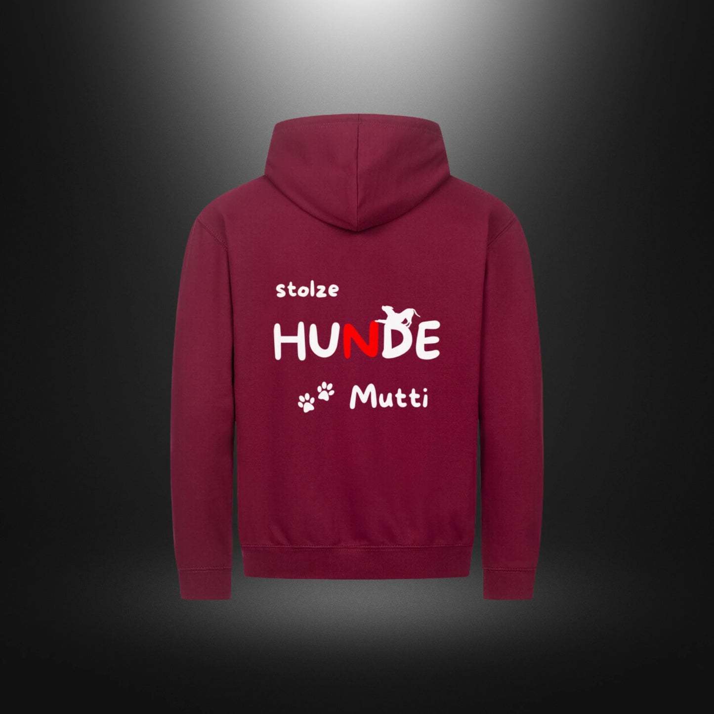 Classic Zipper Hoodie Unisex - stolze HUNDE Mutti