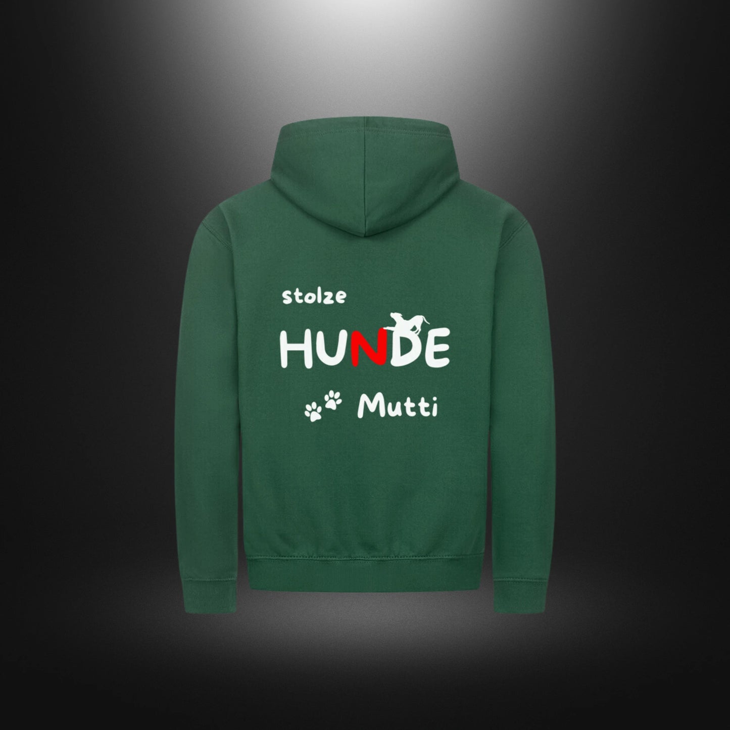 Classic Zipper Hoodie Unisex - stolze HUNDE Mutti