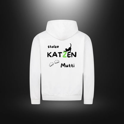 Classic Zipper Hoodie Unisex - stolze KATZEN Mutti