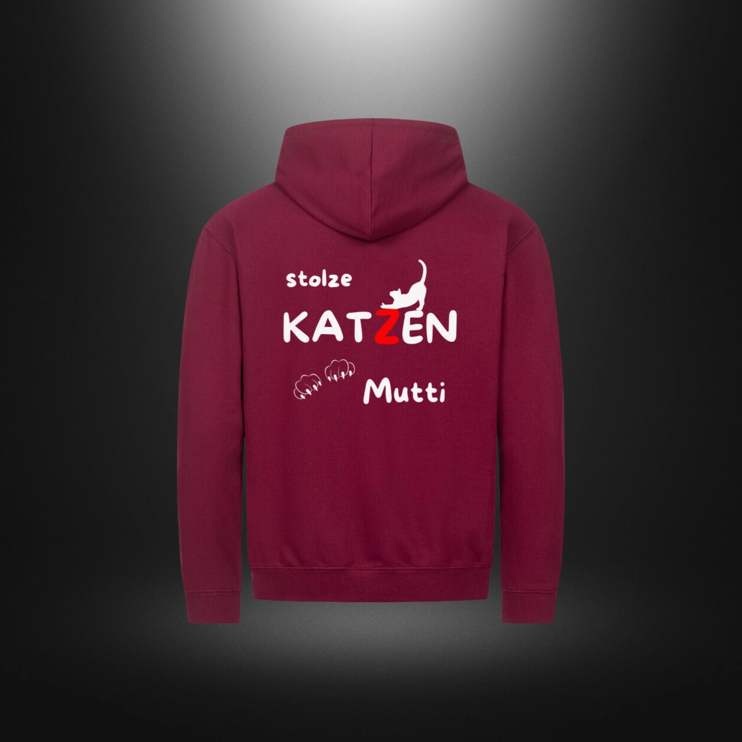 Classic Zipper Hoodie Unisex - stolze KATZEN Mutti