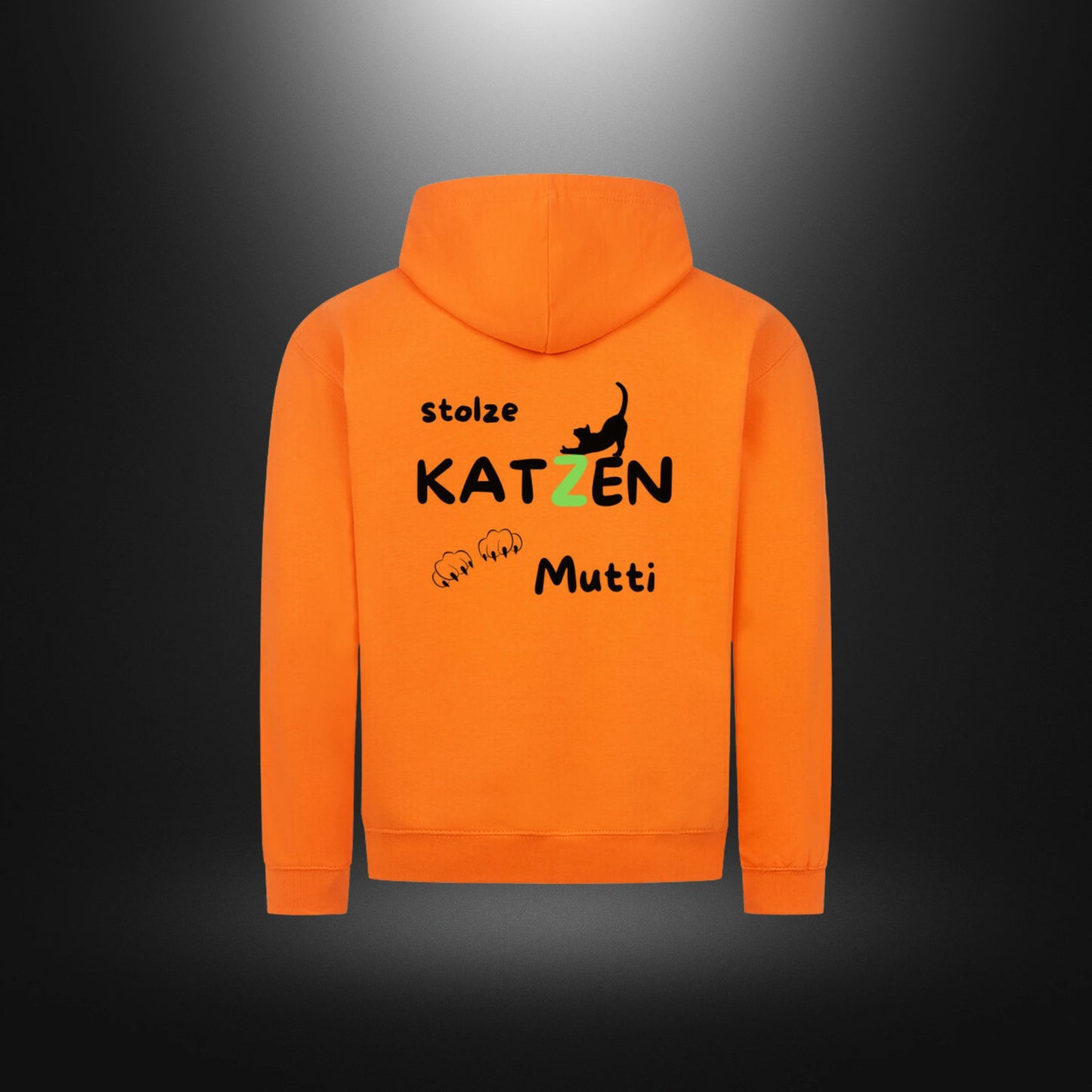Classic Zipper Hoodie Unisex - stolze KATZEN Mutti
