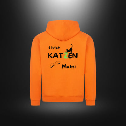 Classic Zipper Hoodie Unisex - stolze KATZEN Mutti