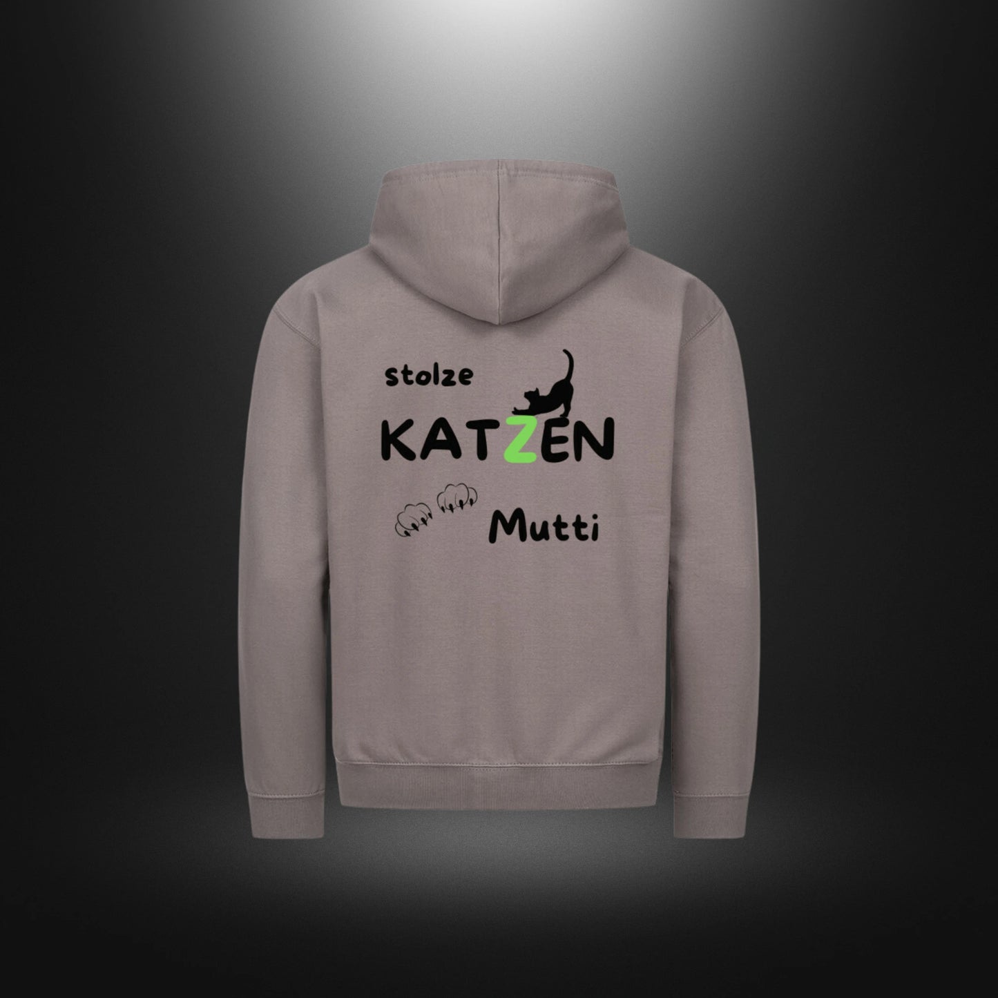 Classic Zipper Hoodie Unisex - stolze KATZEN Mutti