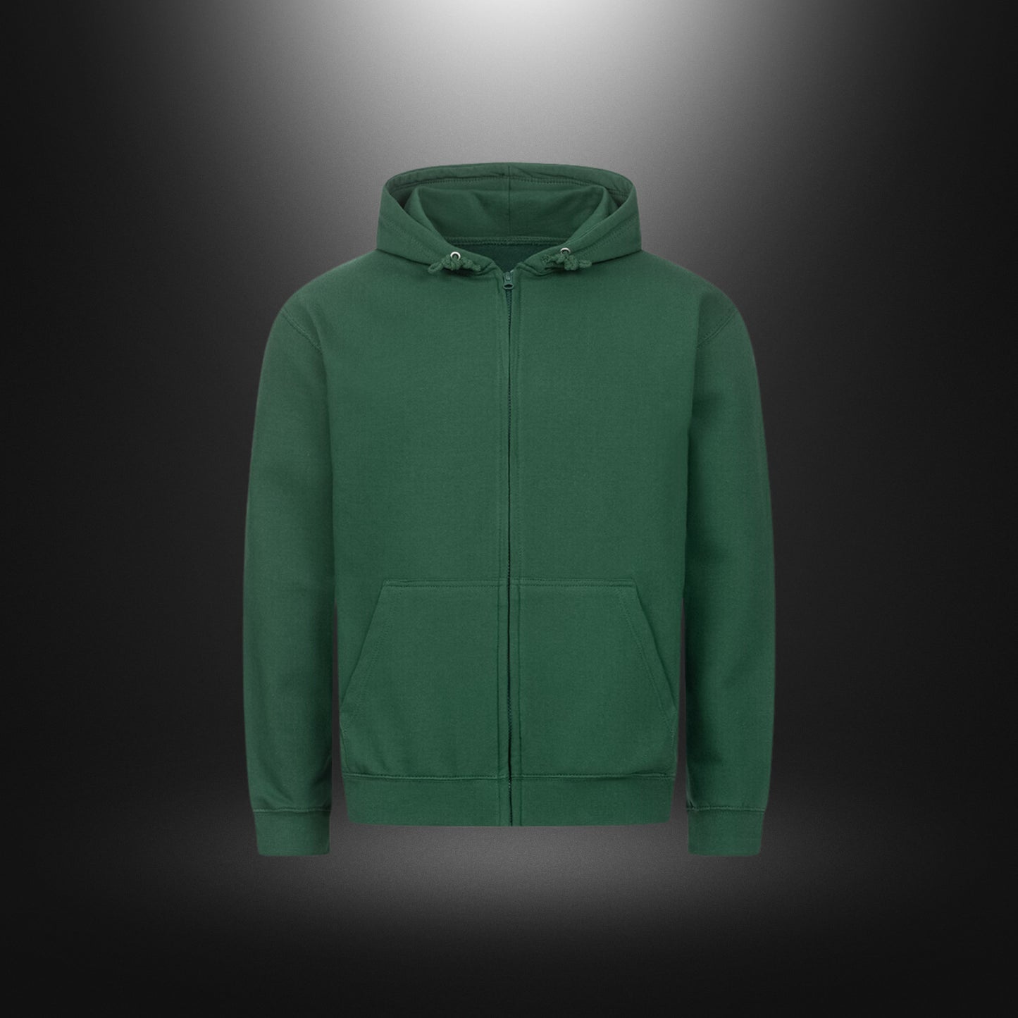 Classic Zipper Hoodie Unisex - EIN MANN EIN HUND EIN DUO