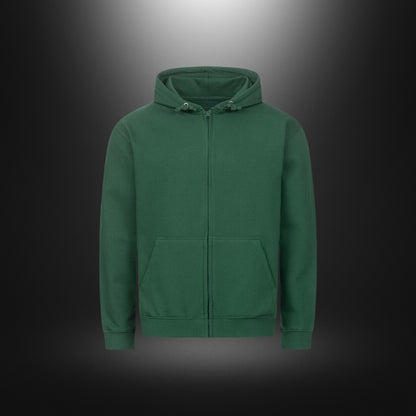 Classic Zipper Hoodie Unisex - EIN MANN EIN HUND EIN DUO