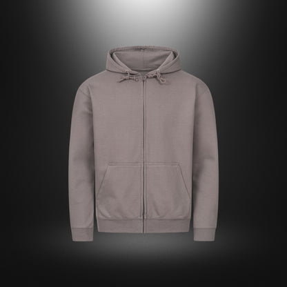 Classic Zipper Hoodie Unisex - EIN MANN EIN HUND EIN DUO