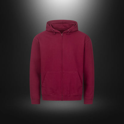 Classic Zipper Hoodie Unisex - Im Auge meines Pferdes ENTSTEHT VERTRAUEN OHNE WORTE