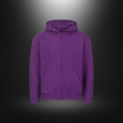 Classic Zipper Hoodie Unisex - Katzen .. Psssst .. Weil Menschen anstrengend sind