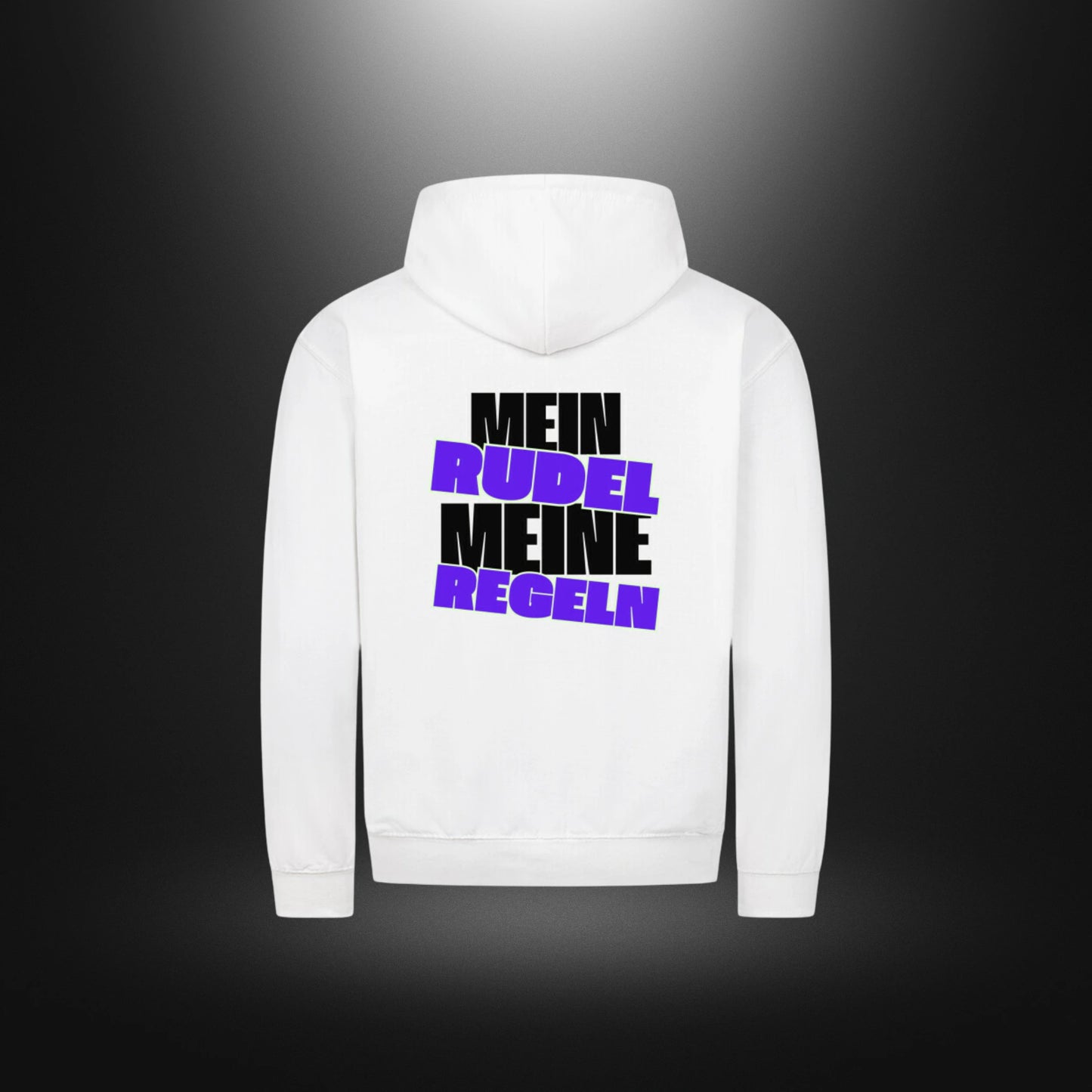 Classic Zipper Hoodie Unisex - MEIN RUDEL MEINE REGELN