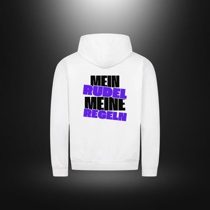Classic Zipper Hoodie Unisex - MEIN RUDEL MEINE REGELN