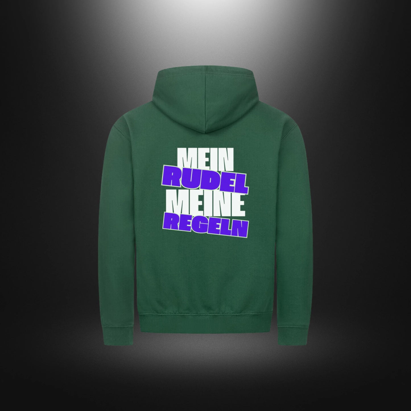 Classic Zipper Hoodie Unisex - MEIN RUDEL MEINE REGELN