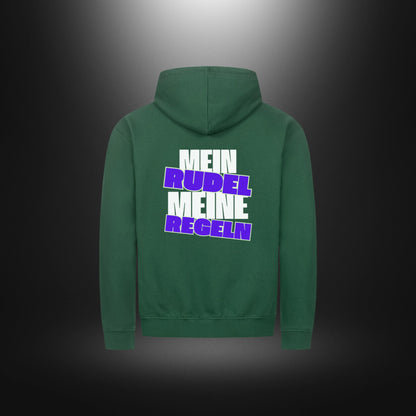 Classic Zipper Hoodie Unisex - MEIN RUDEL MEINE REGELN