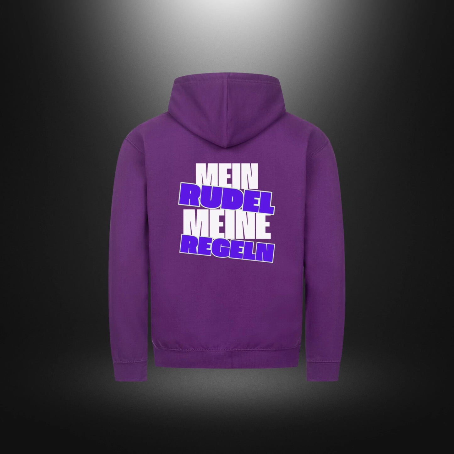 Classic Zipper Hoodie Unisex - MEIN RUDEL MEINE REGELN