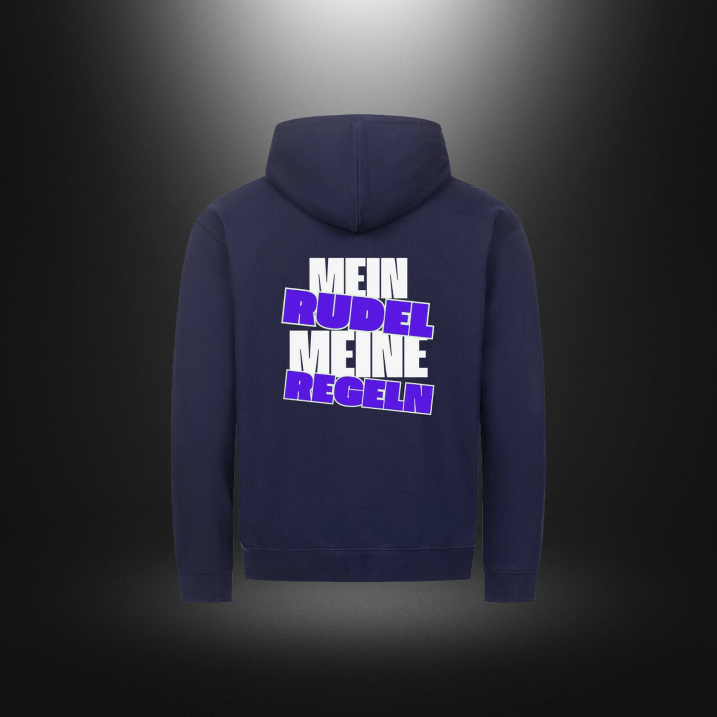 Classic Zipper Hoodie Unisex - MEIN RUDEL MEINE REGELN