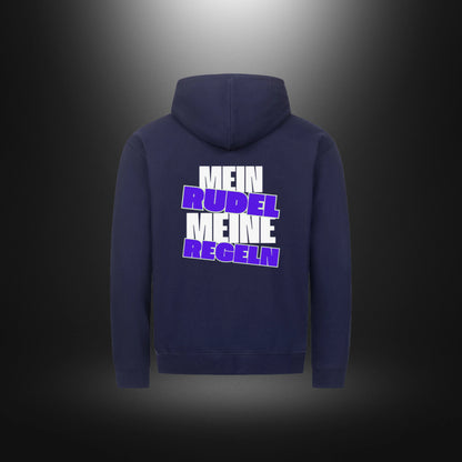 Classic Zipper Hoodie Unisex - MEIN RUDEL MEINE REGELN