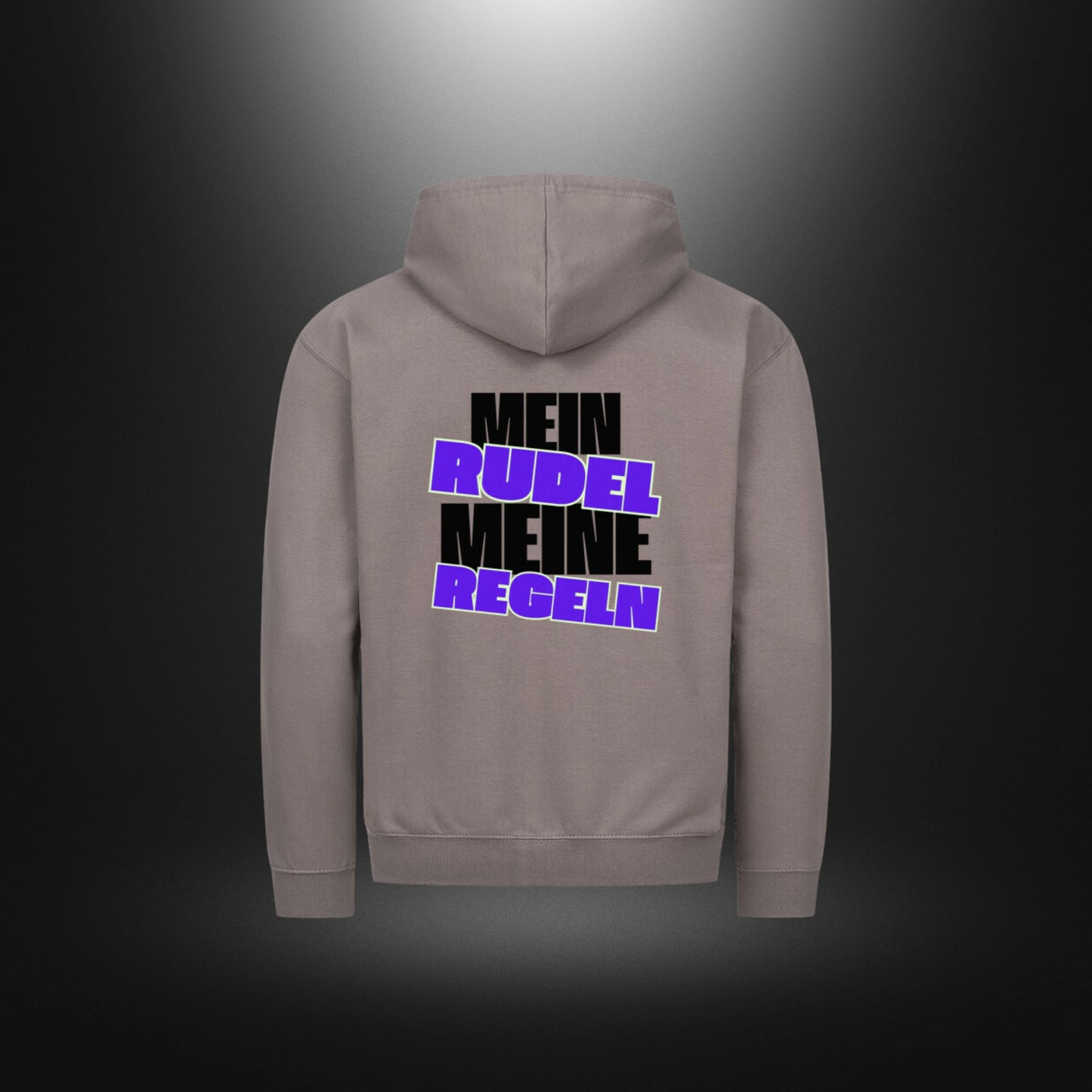 Classic Zipper Hoodie Unisex - MEIN RUDEL MEINE REGELN