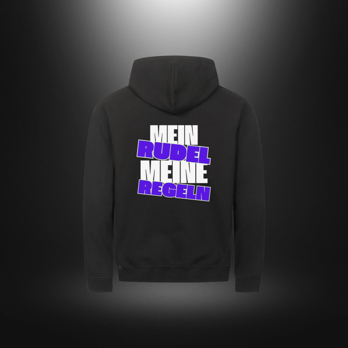 Classic Zipper Hoodie Unisex - MEIN RUDEL MEINE REGELN