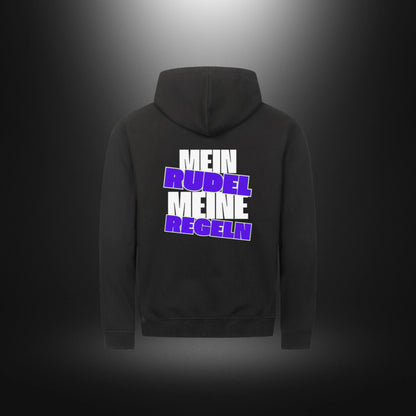Classic Zipper Hoodie Unisex - MEIN RUDEL MEINE REGELN