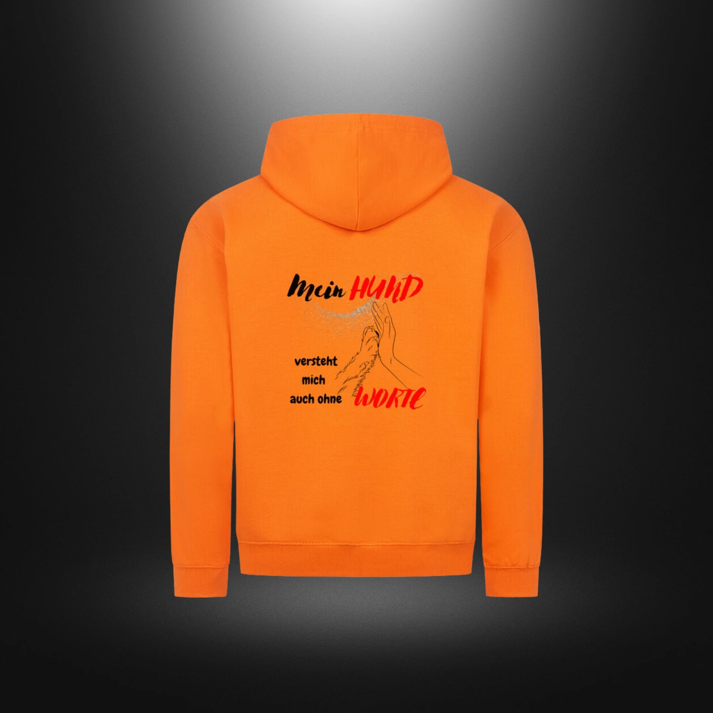 Classic Zipper Hoodie Unisex - Mein HUND versteht mich auch ohne WORTE