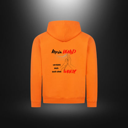 Classic Zipper Hoodie Unisex - Mein HUND versteht mich auch ohne WORTE