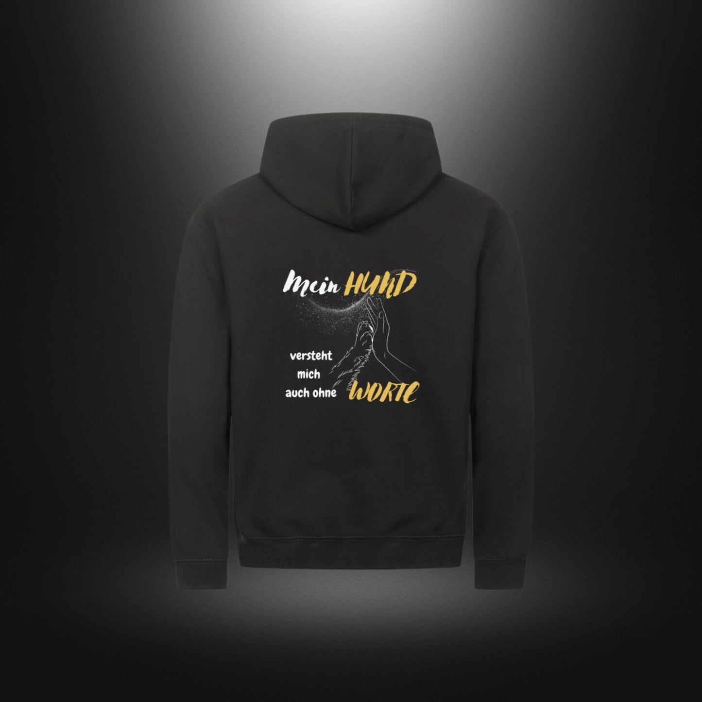 Classic Zipper Hoodie Unisex - Mein HUND versteht mich auch ohne WORTE