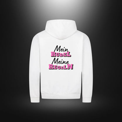 Classic Zipper Hoodie Unisex - Mein RUDEL Meine REGELN