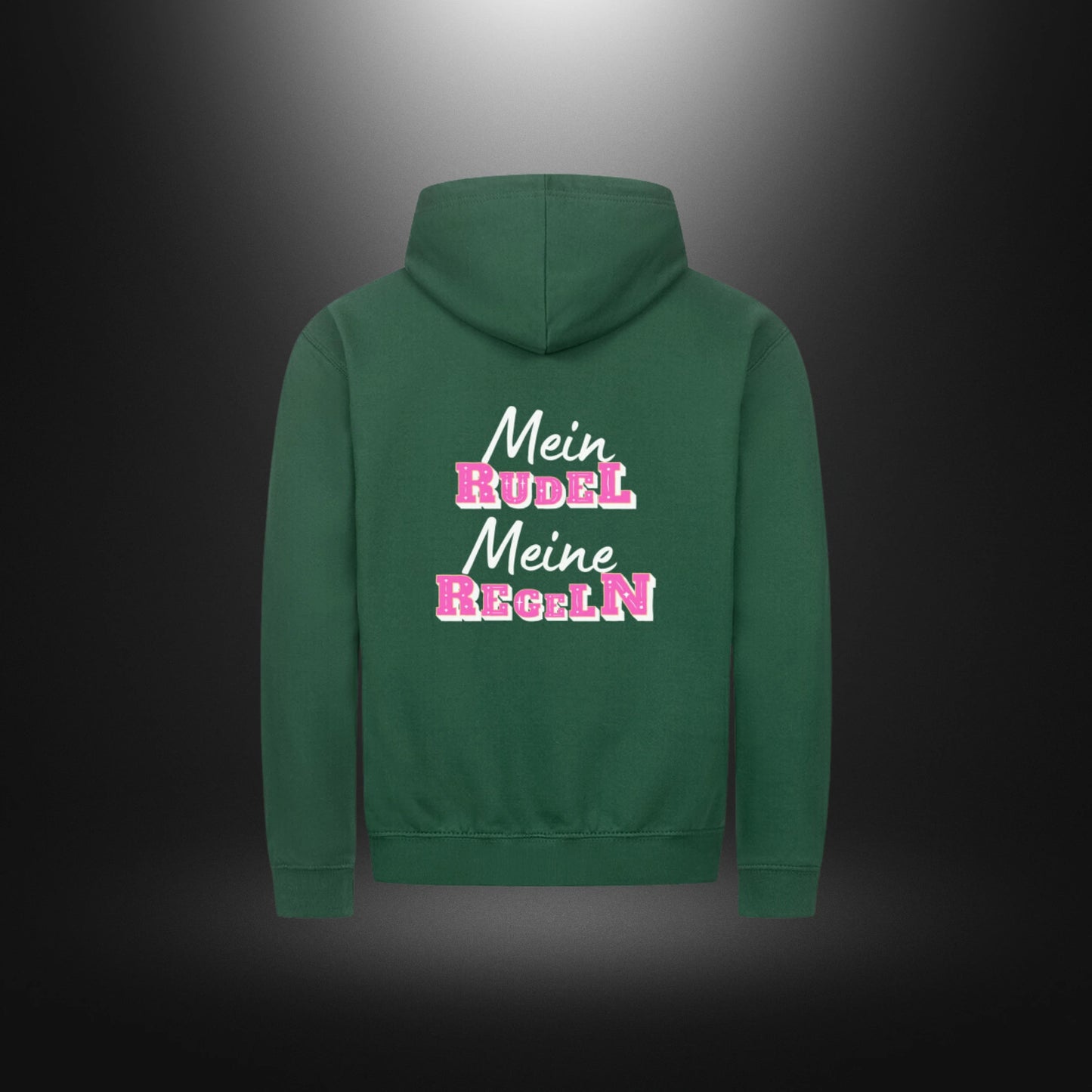 Classic Zipper Hoodie Unisex - Mein RUDEL Meine REGELN