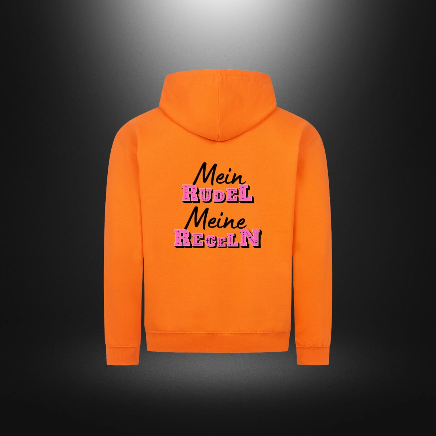 Classic Zipper Hoodie Unisex - Mein RUDEL Meine REGELN