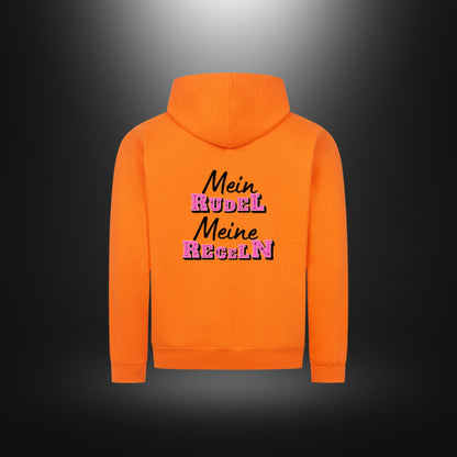 Classic Zipper Hoodie Unisex - Mein RUDEL Meine REGELN