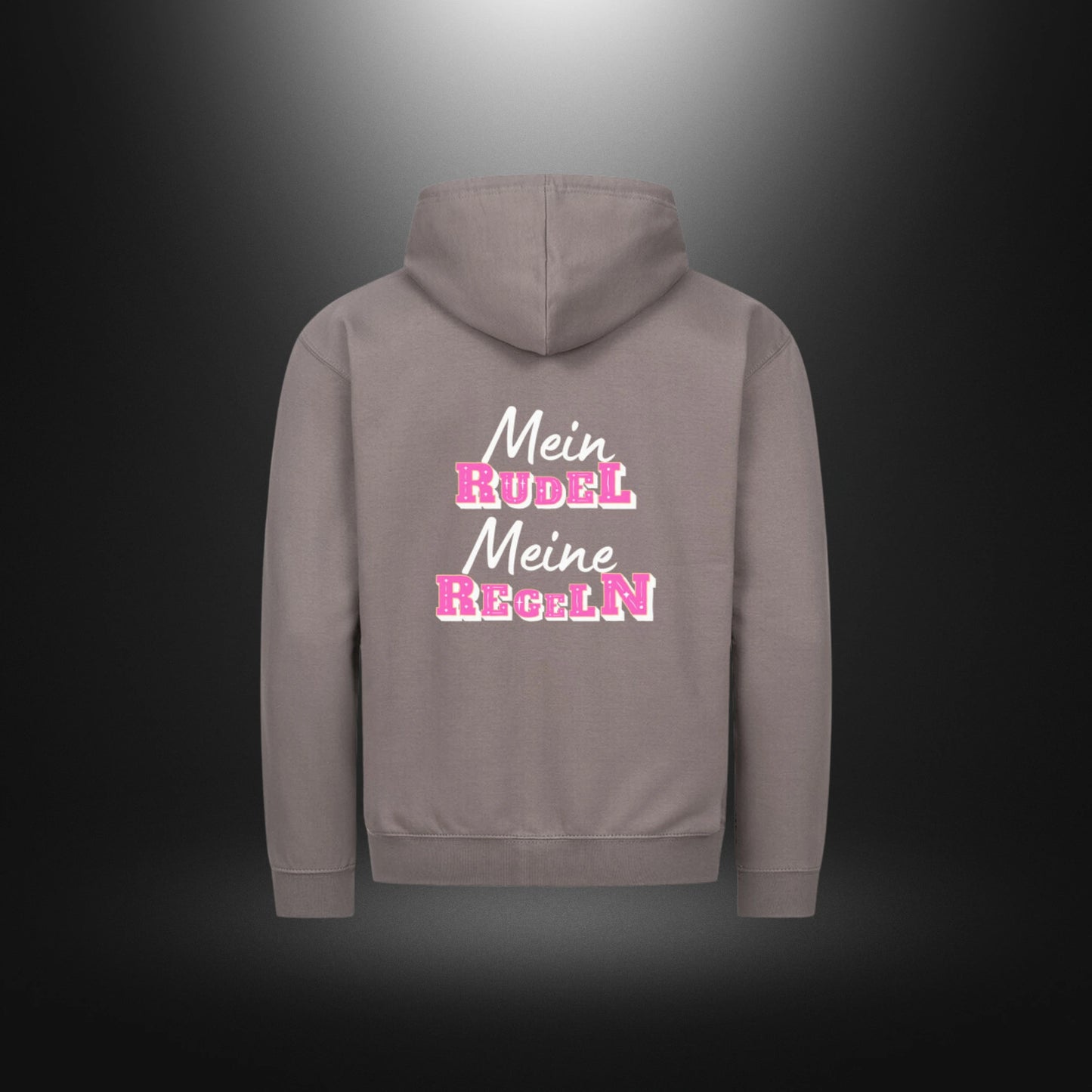 Classic Zipper Hoodie Unisex - Mein RUDEL Meine REGELN