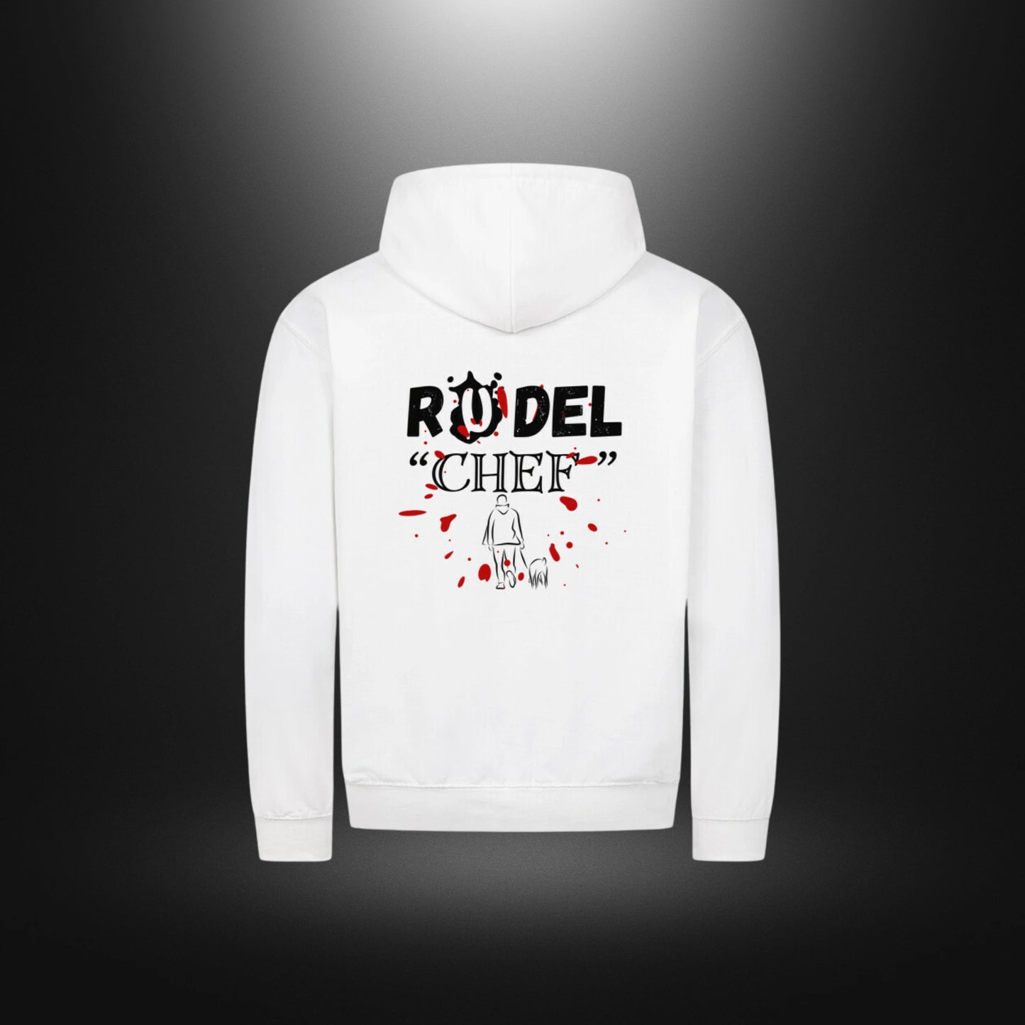 Classic Zipper Hoodie Unisex - RUDEL "CHEF "