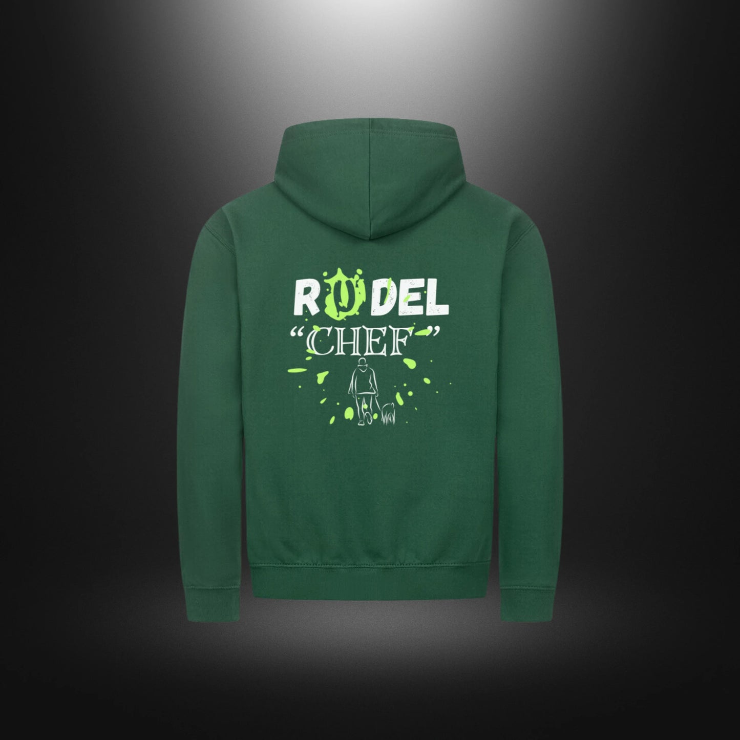 Classic Zipper Hoodie Unisex - RUDEL "CHEF "